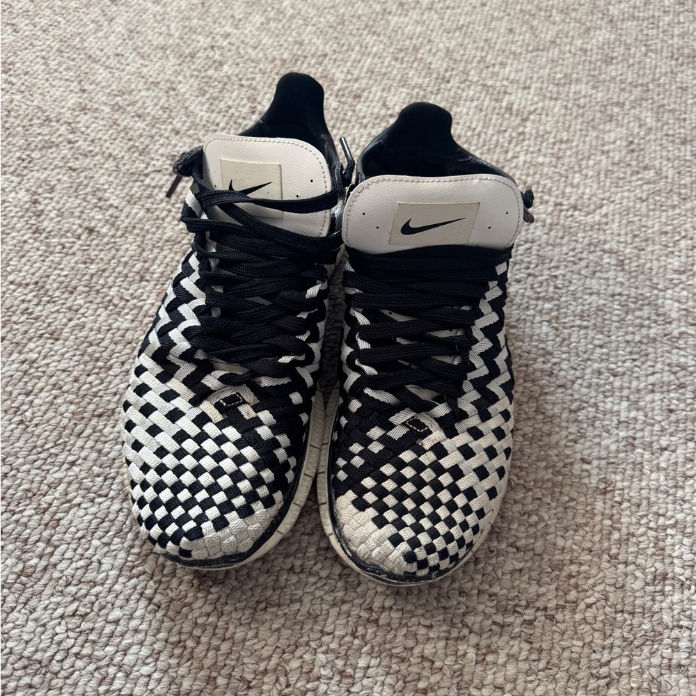 Nike Free Inneva Woven black and white check